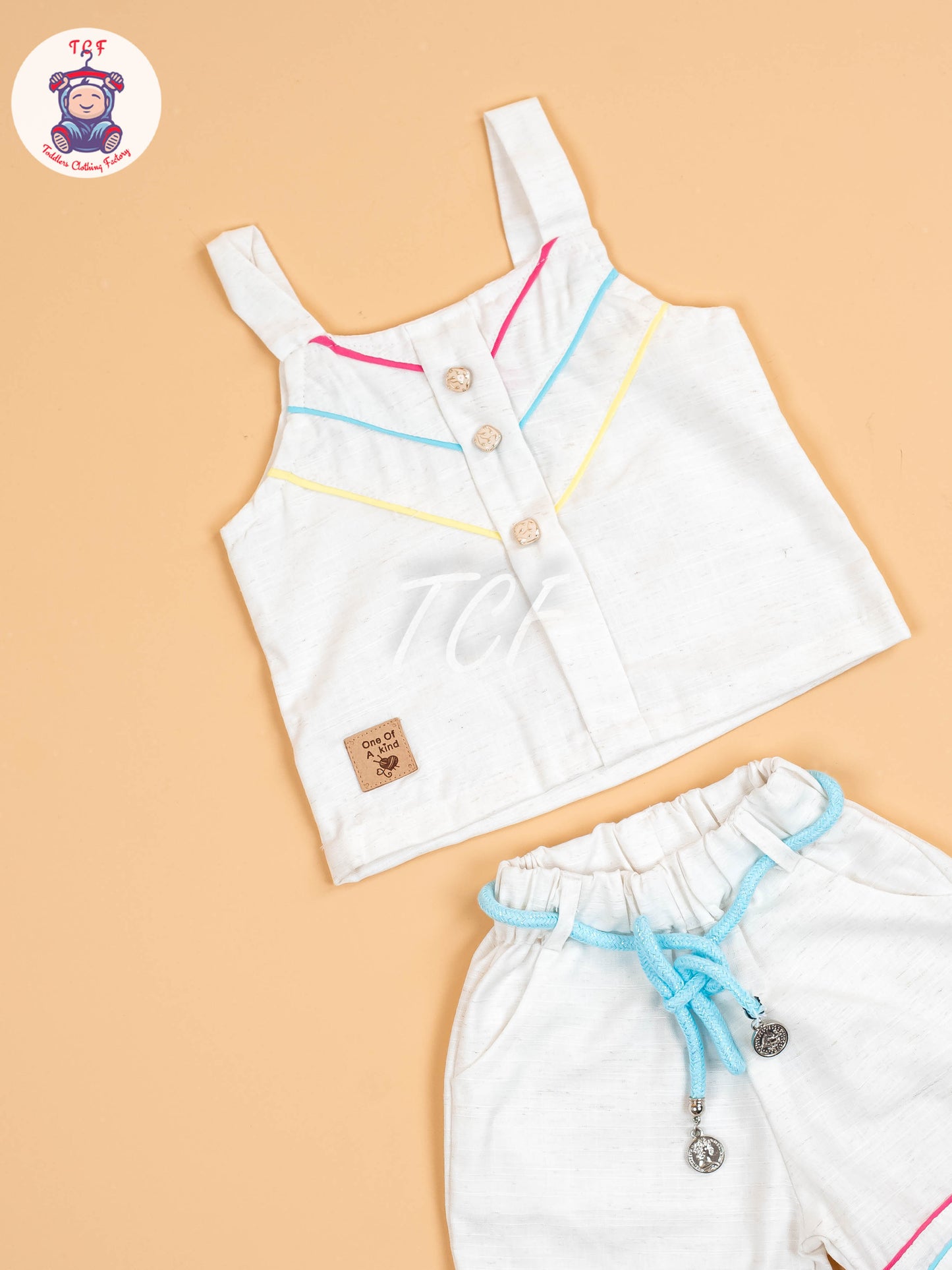 White - Girls Co-ords Sets