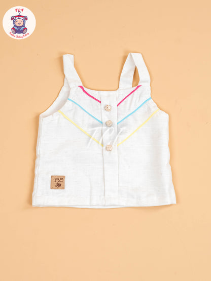 White - Girls Co-ords Sets