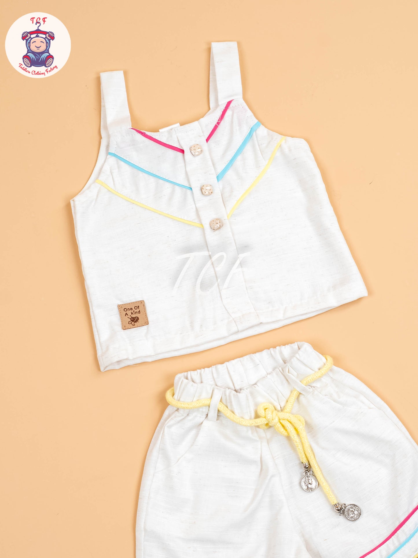 White - Girls Co-ords Sets