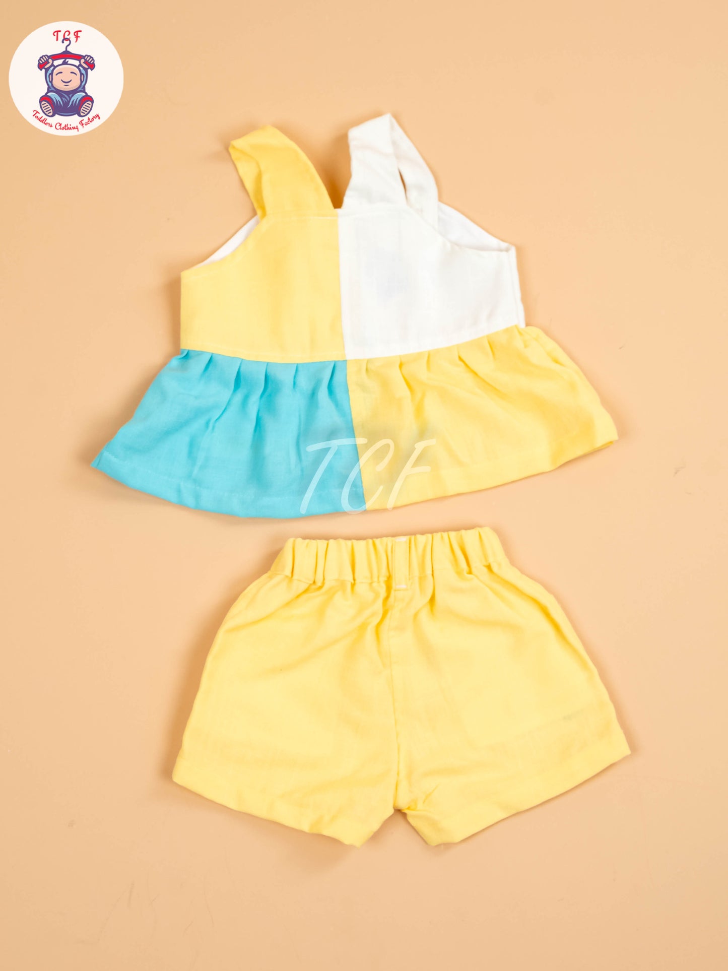 Yellow & Blue - Girls Co-ords Sets