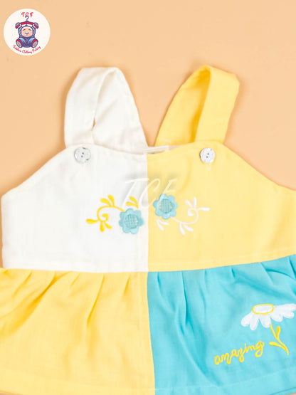 Yellow & Blue - Girls Co-ords Sets