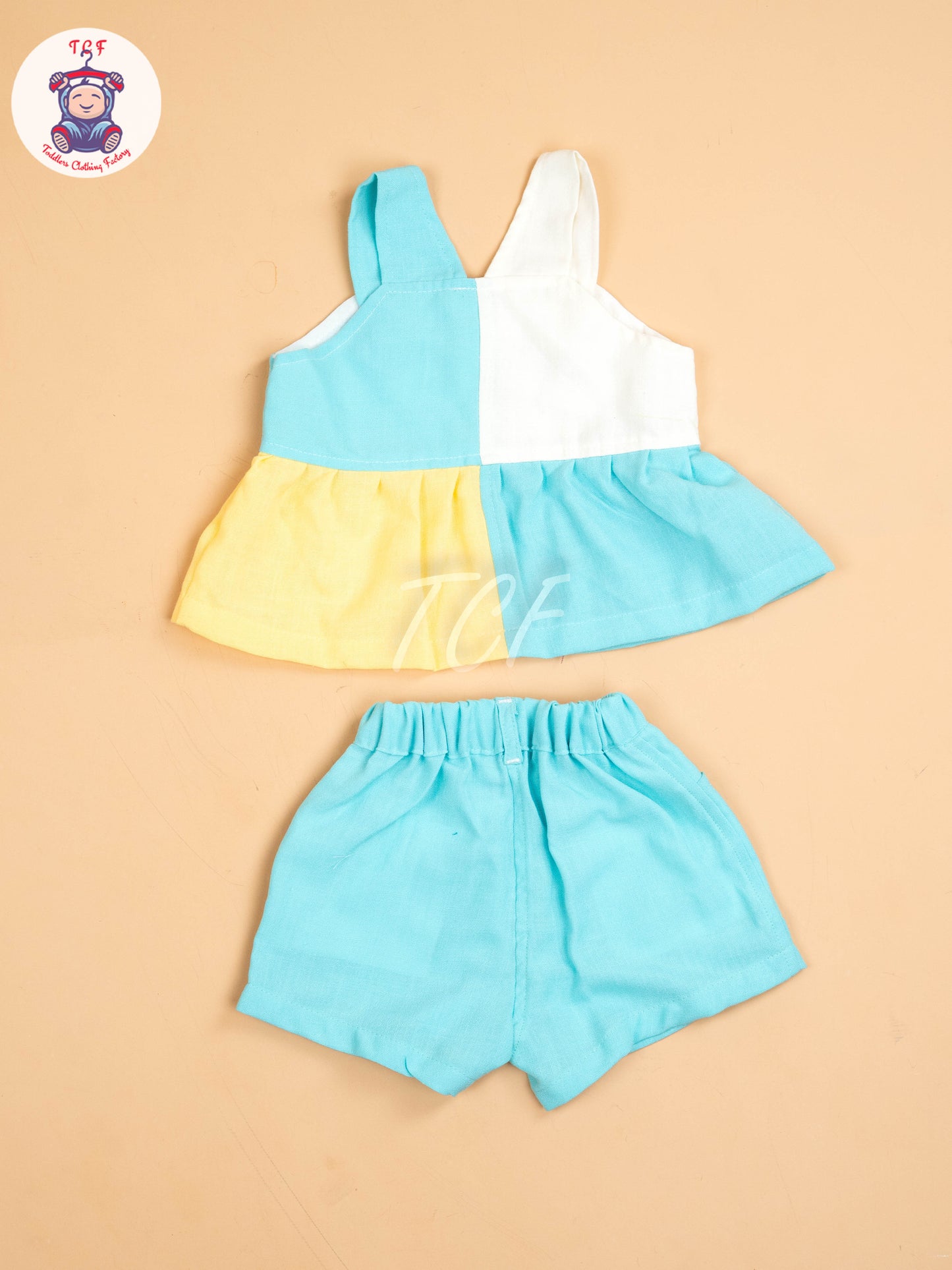 Yellow & Blue - Girls Co-ords Sets
