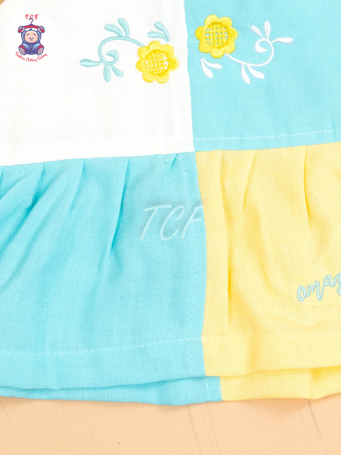 Yellow & Blue - Girls Co-ords Sets