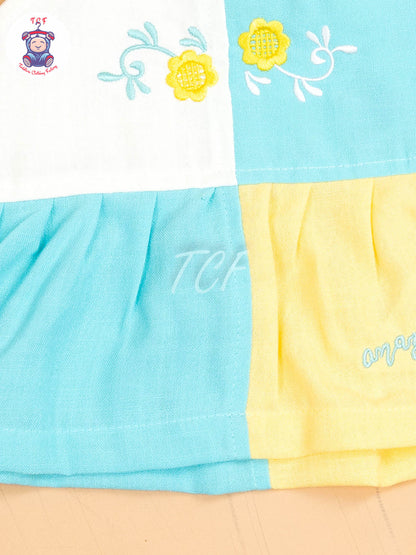 Yellow & Blue - Girls Co-ords Sets