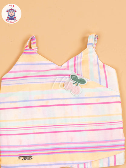 Rainbow Stripes - Girls Co-ords Sets