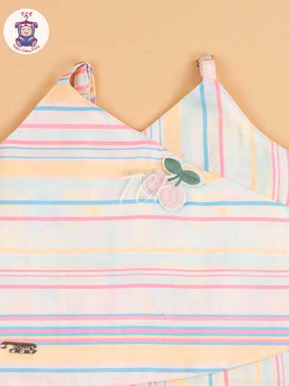 Rainbow Stripes - Girls Co-ords Sets