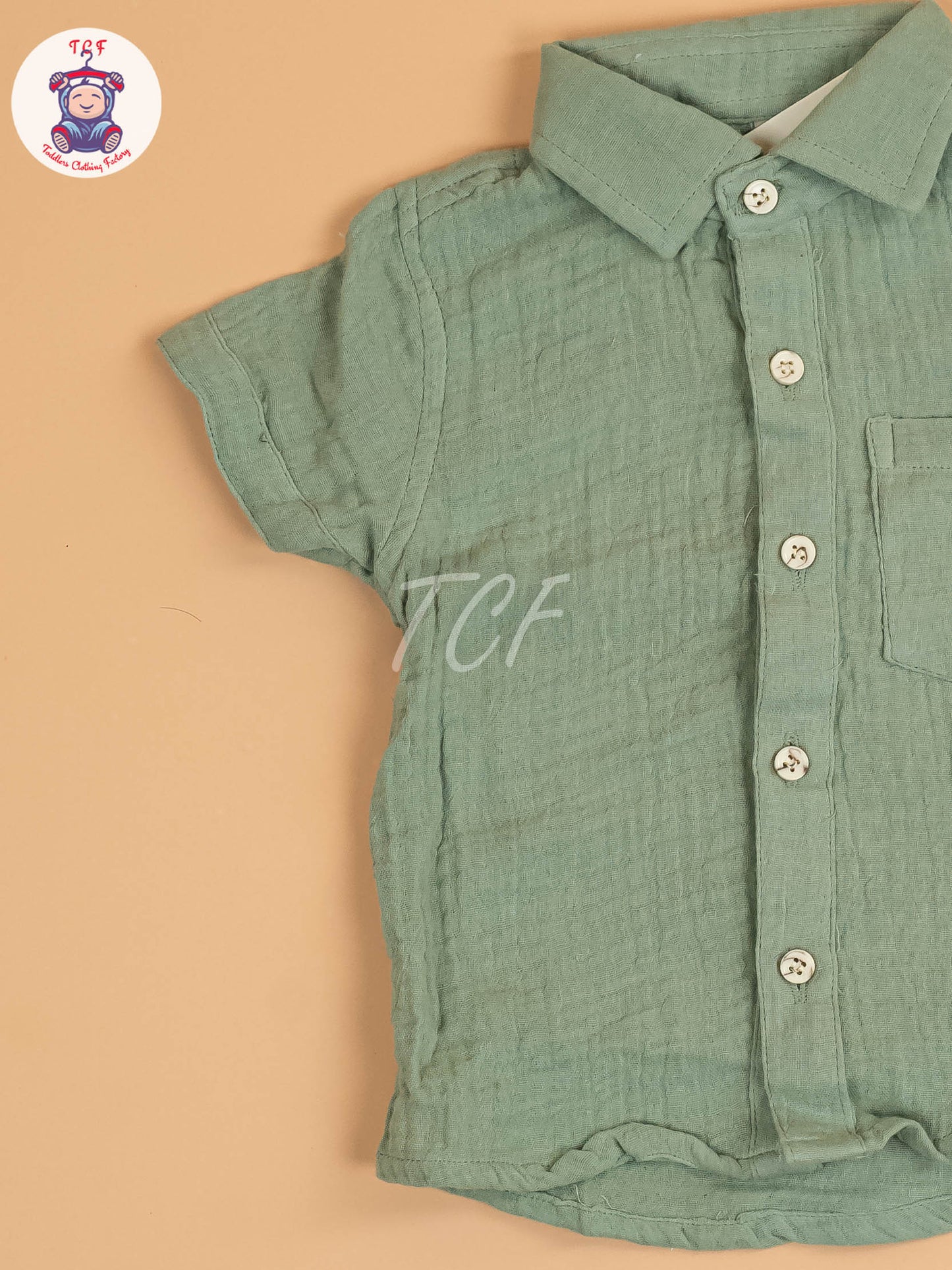 Green  - Rocket Boys Readymade Cotton Shirts & Shorts