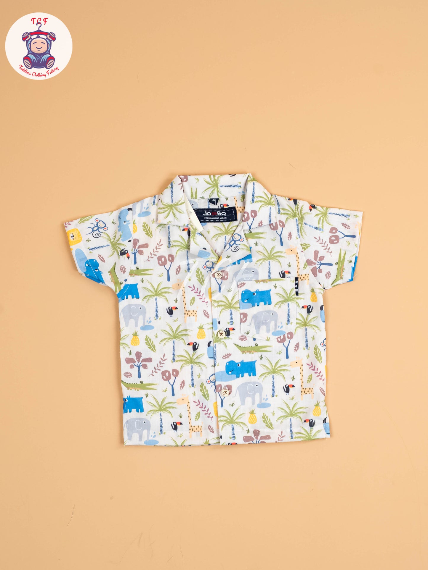 White Printed - Boys Shirts & Shorts