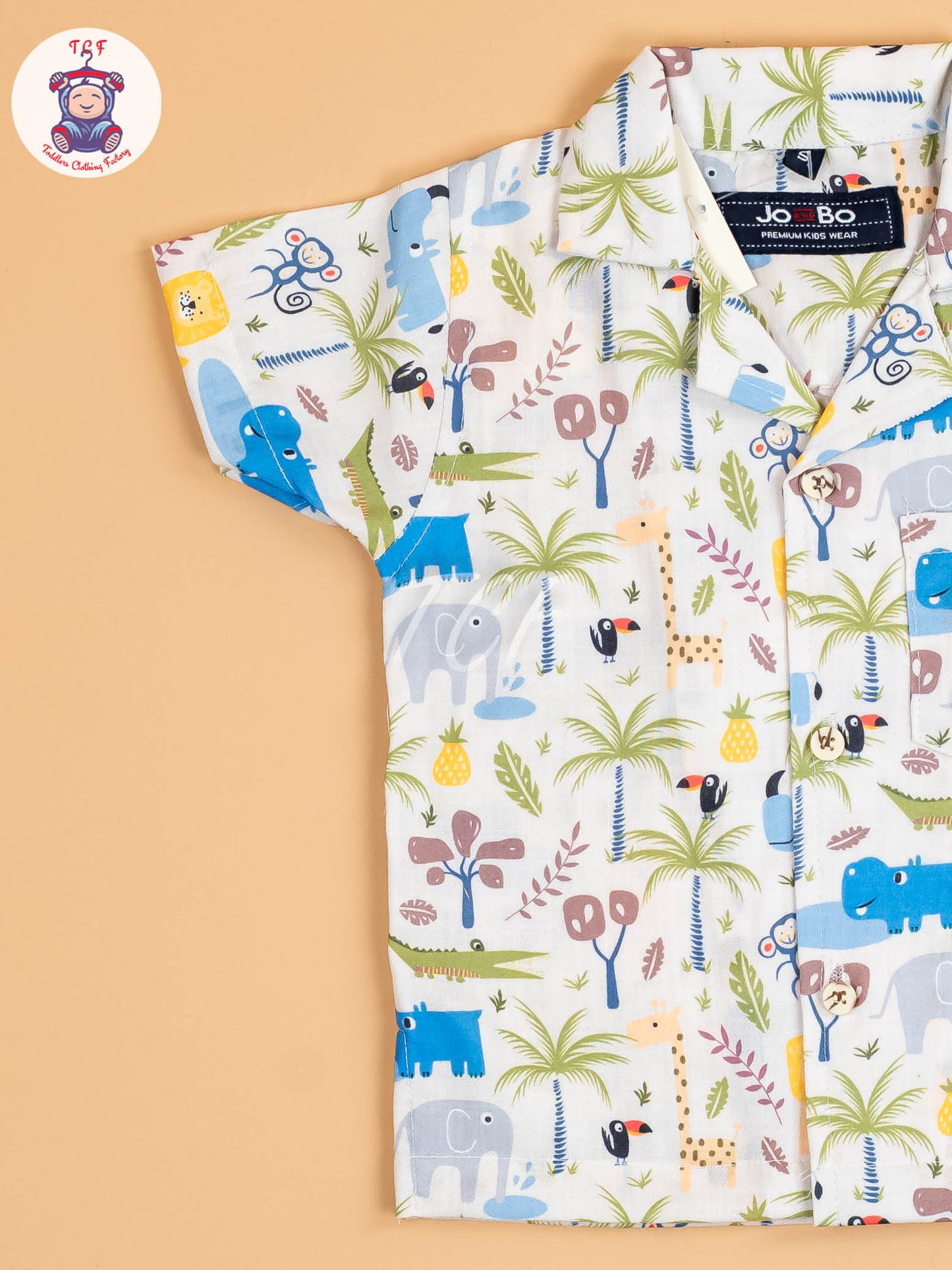 White Printed - Boys Shirts & Shorts