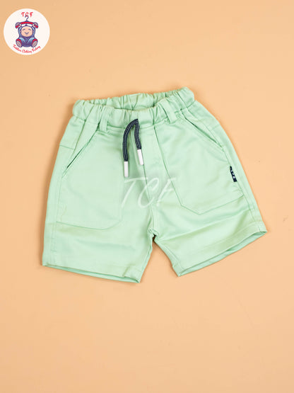 White & Green - Boys T-Shirt & Shorts