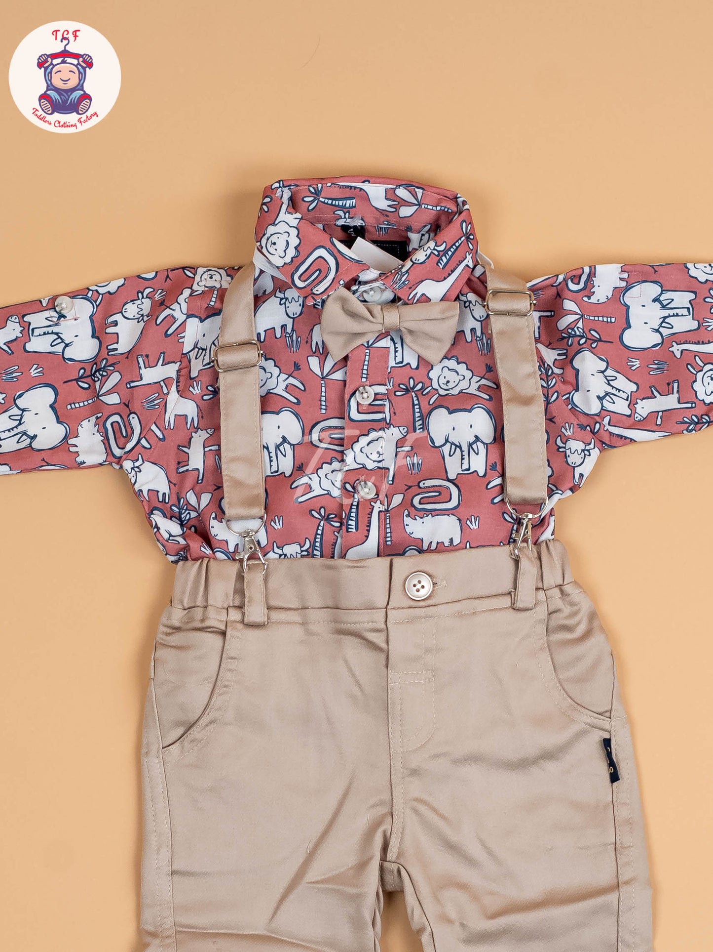 Light Pink - Boys Shirt & Pant