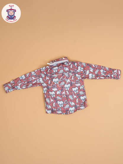 Light Pink - Boys Shirt & Pant
