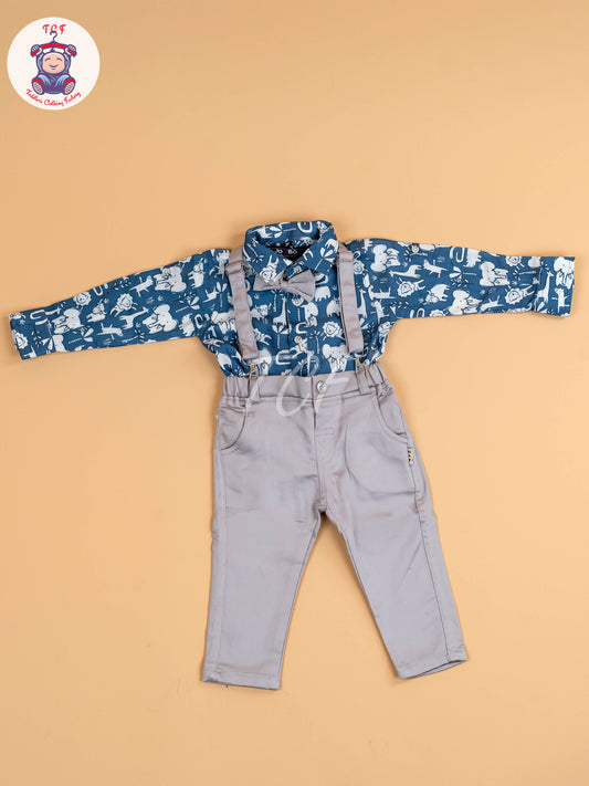 Blue - Boys Shirt & Pant