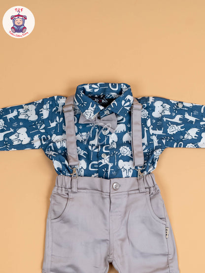 Blue - Boys Shirt & Pant