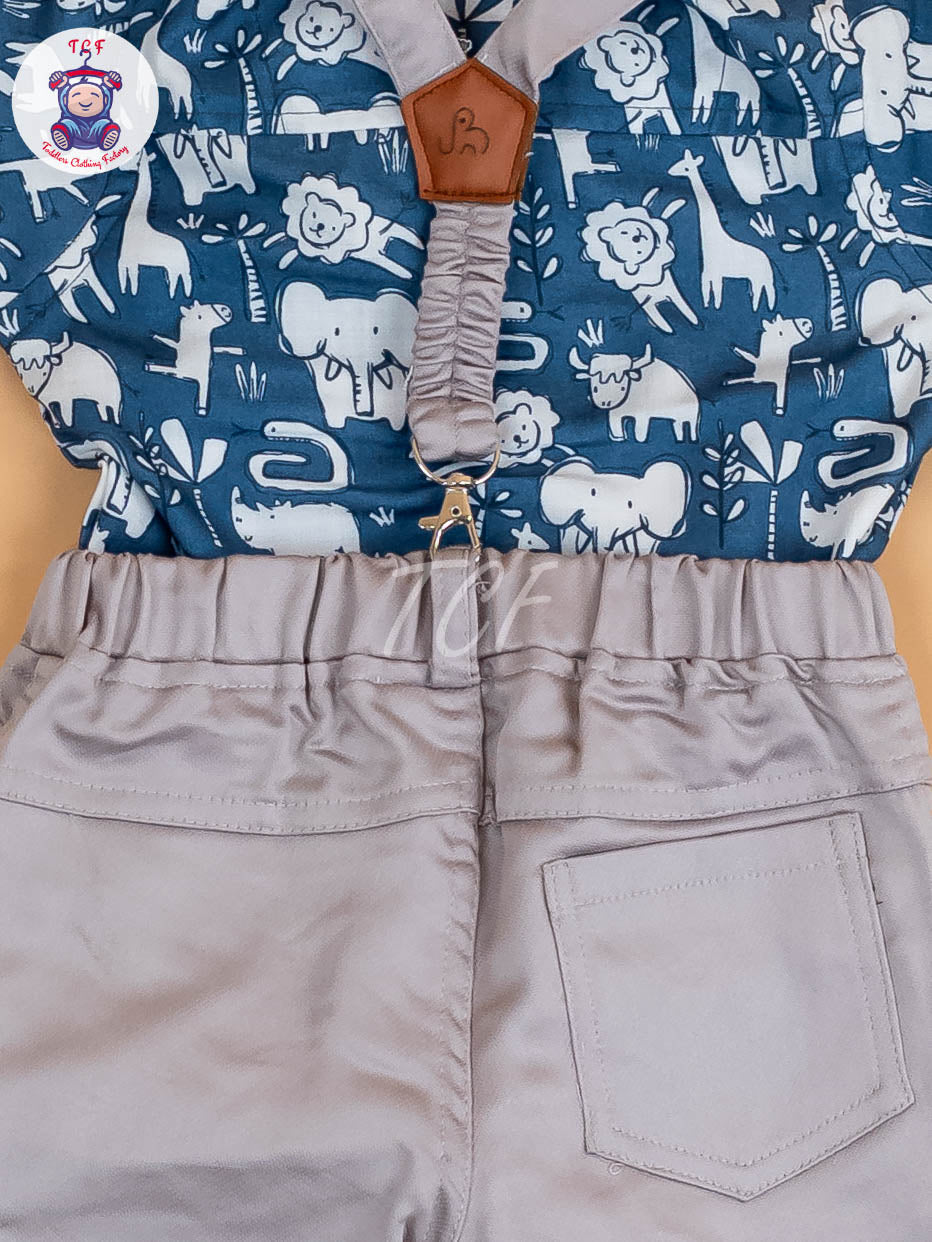 Blue - Boys Shirt & Pant