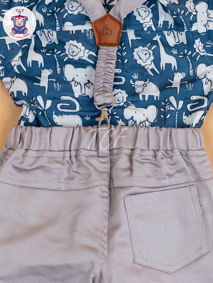 Blue - Boys Shirt & Pant