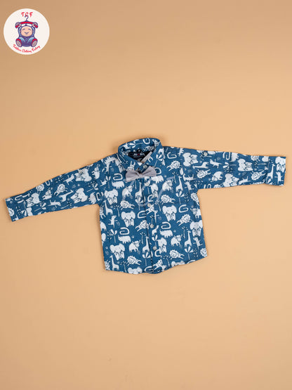 Blue - Boys Shirt & Pant