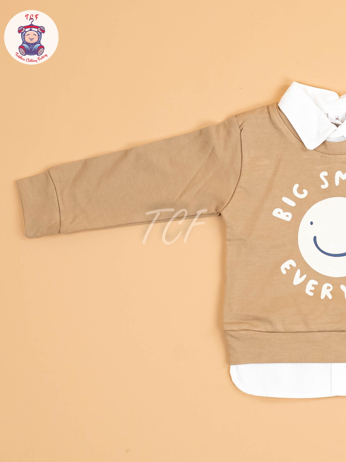 Light Brown - Boys Shirt & Pant