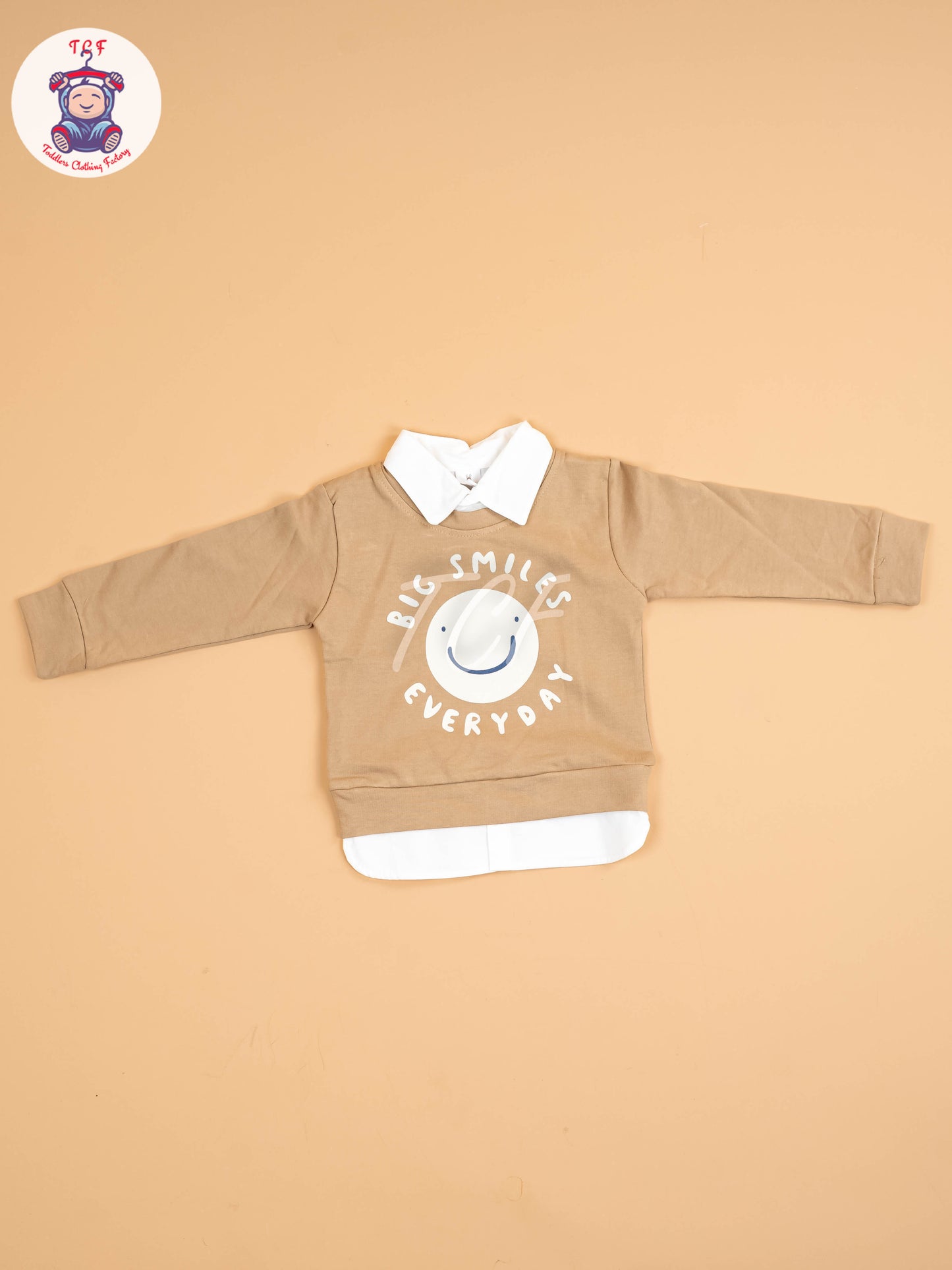 Light Brown - Boys Shirt & Pant
