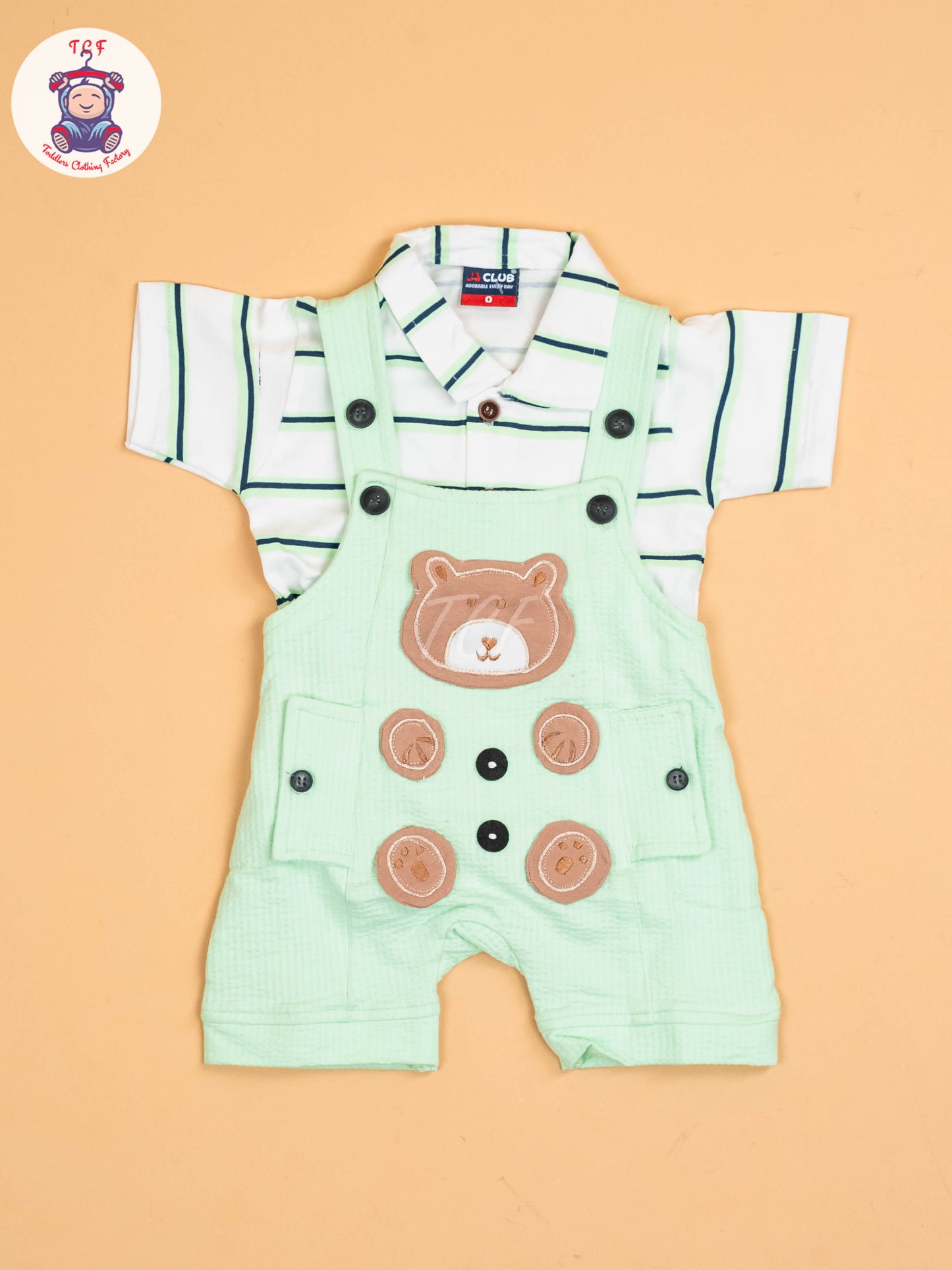 White & Green - Jumpsiits