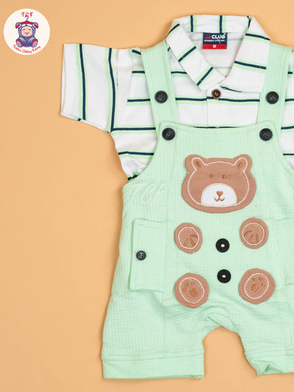 White & Green - Jumpsiits