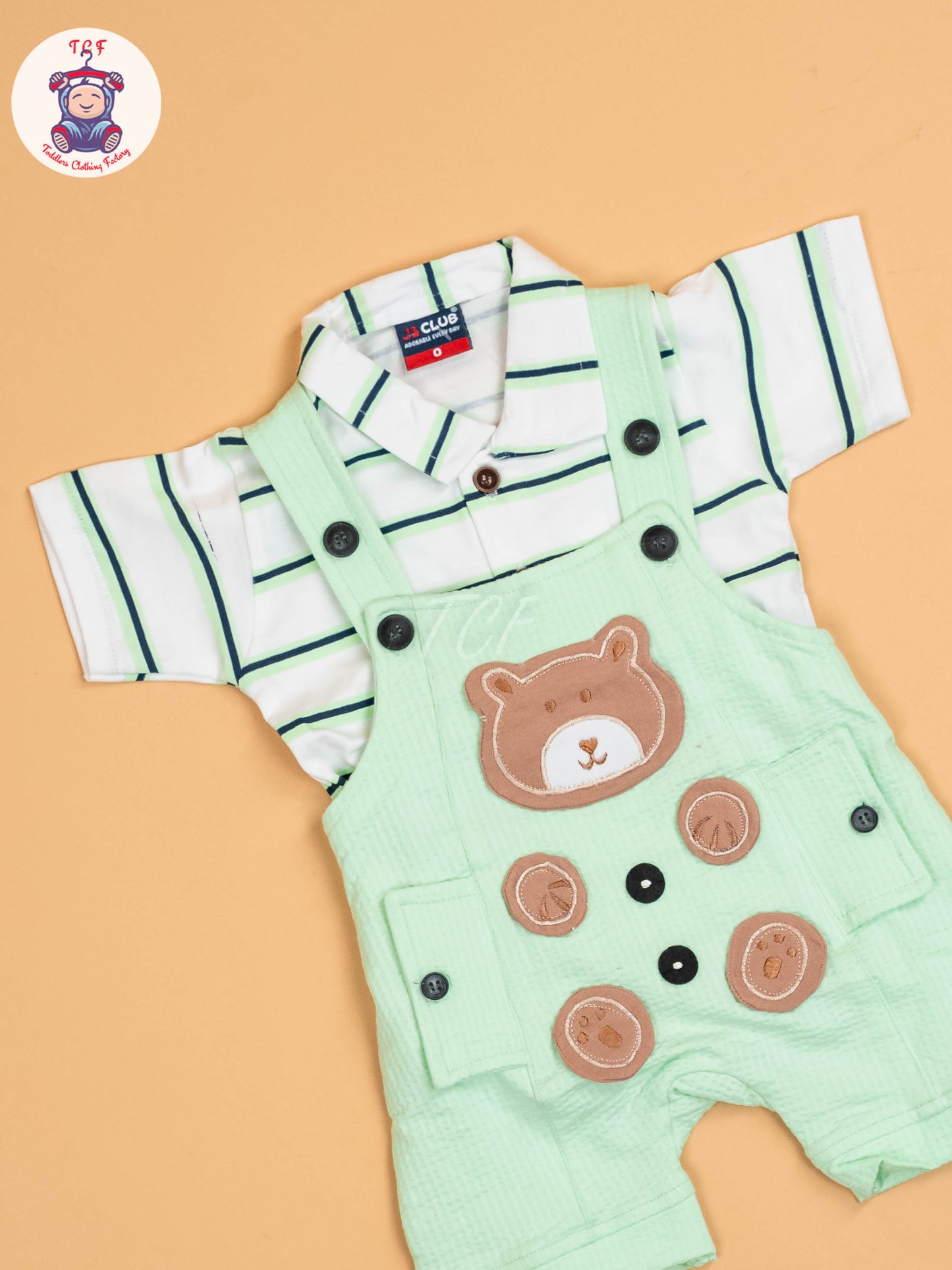 White & Green - Jumpsiits