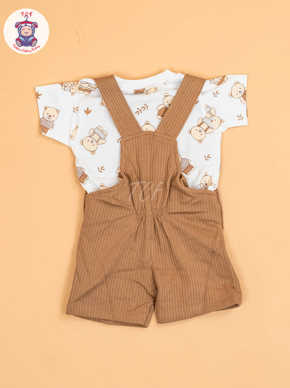 White & Brown - Jumpsuits