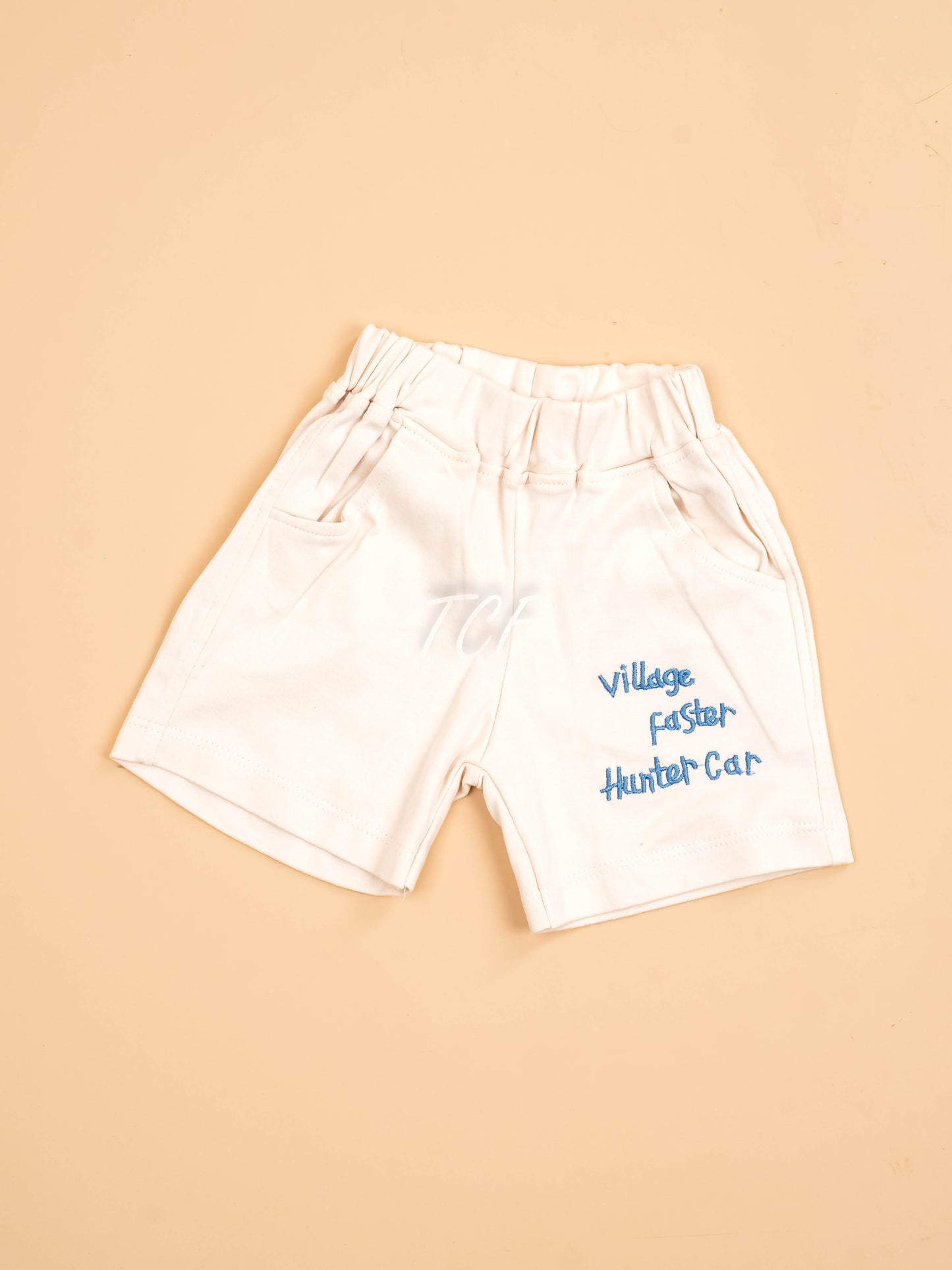 Light Blue & Cream - T-Shirts & Shorts