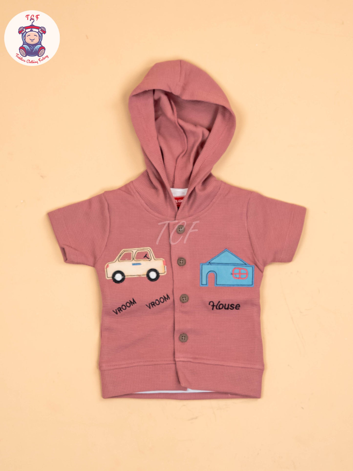 Light Brown & Cream - T-Shirts & Shorts