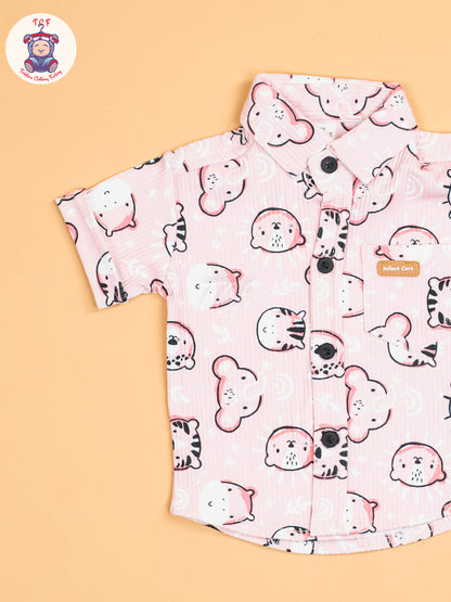 Light Pink - Shirts & Shorts