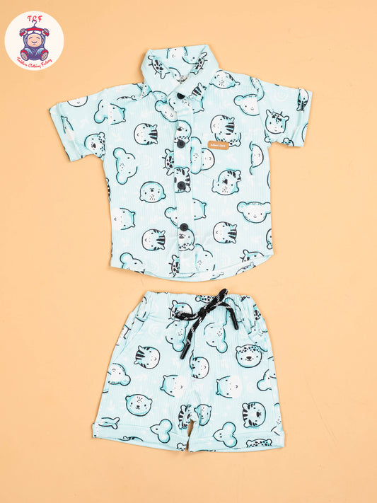 Light Green - Shirts & Shorts