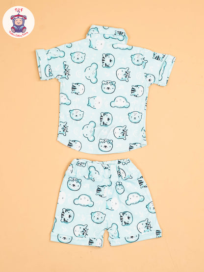 Light Green - Shirts & Shorts