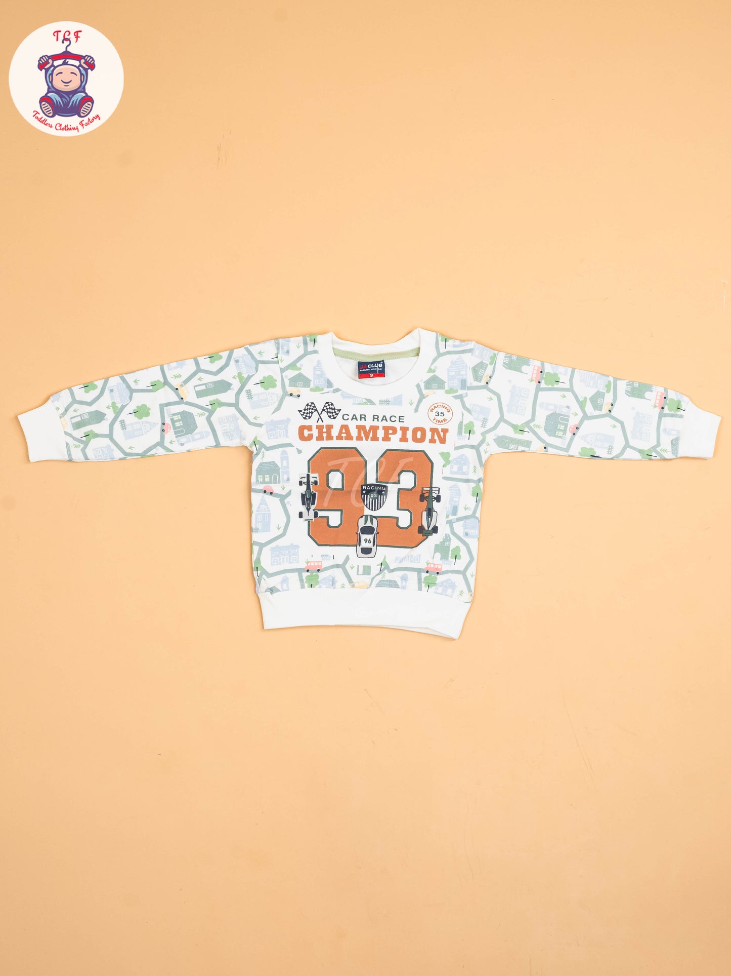 White & Light Green - T-Shirts