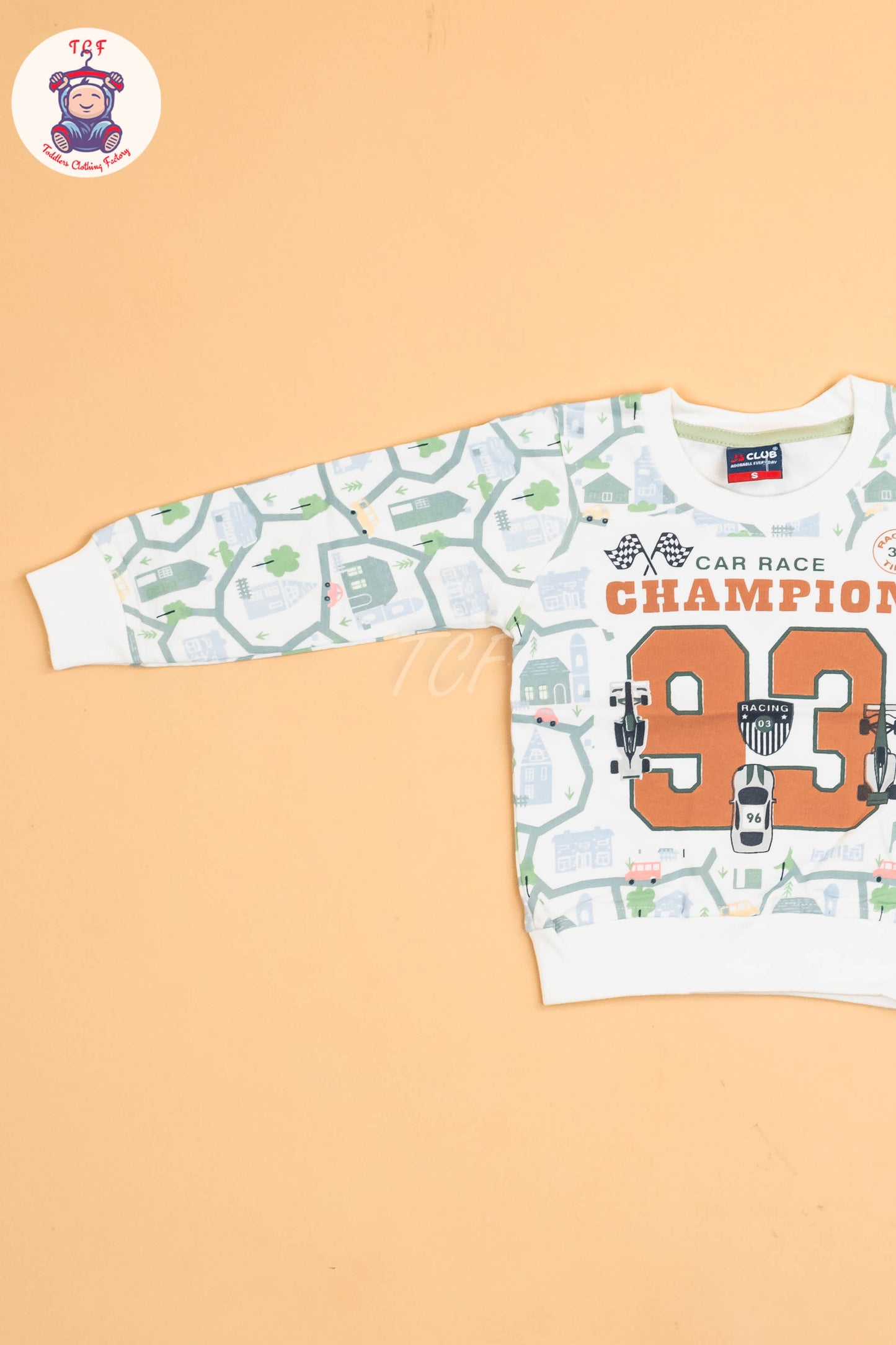 White & Light Green - T-Shirts