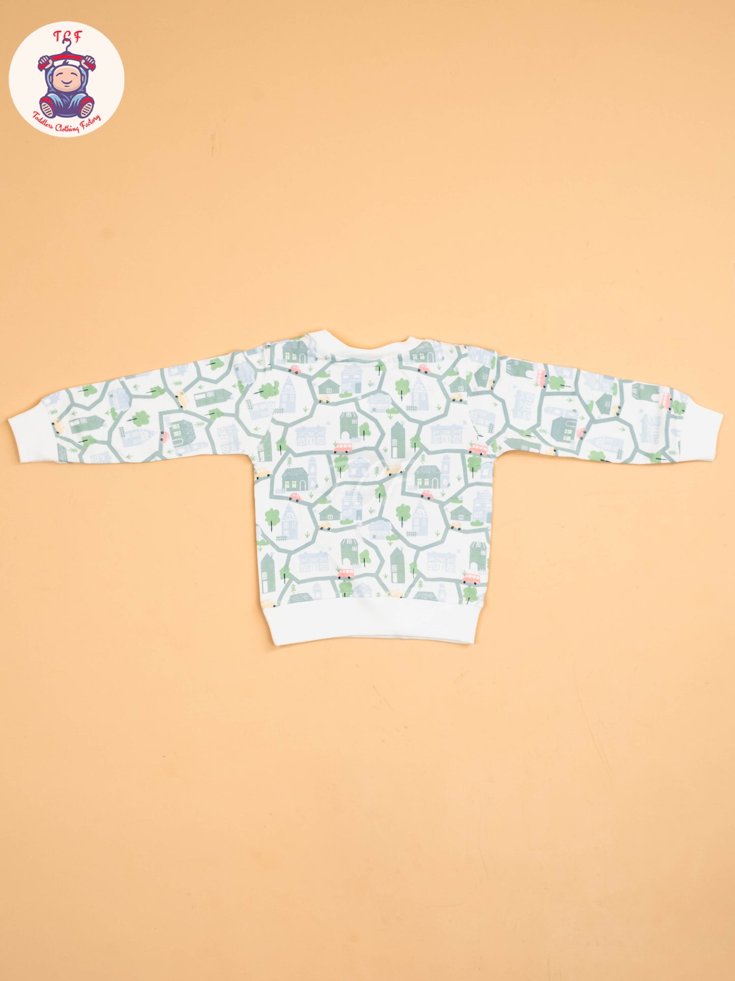 White & Light Green - T-Shirts