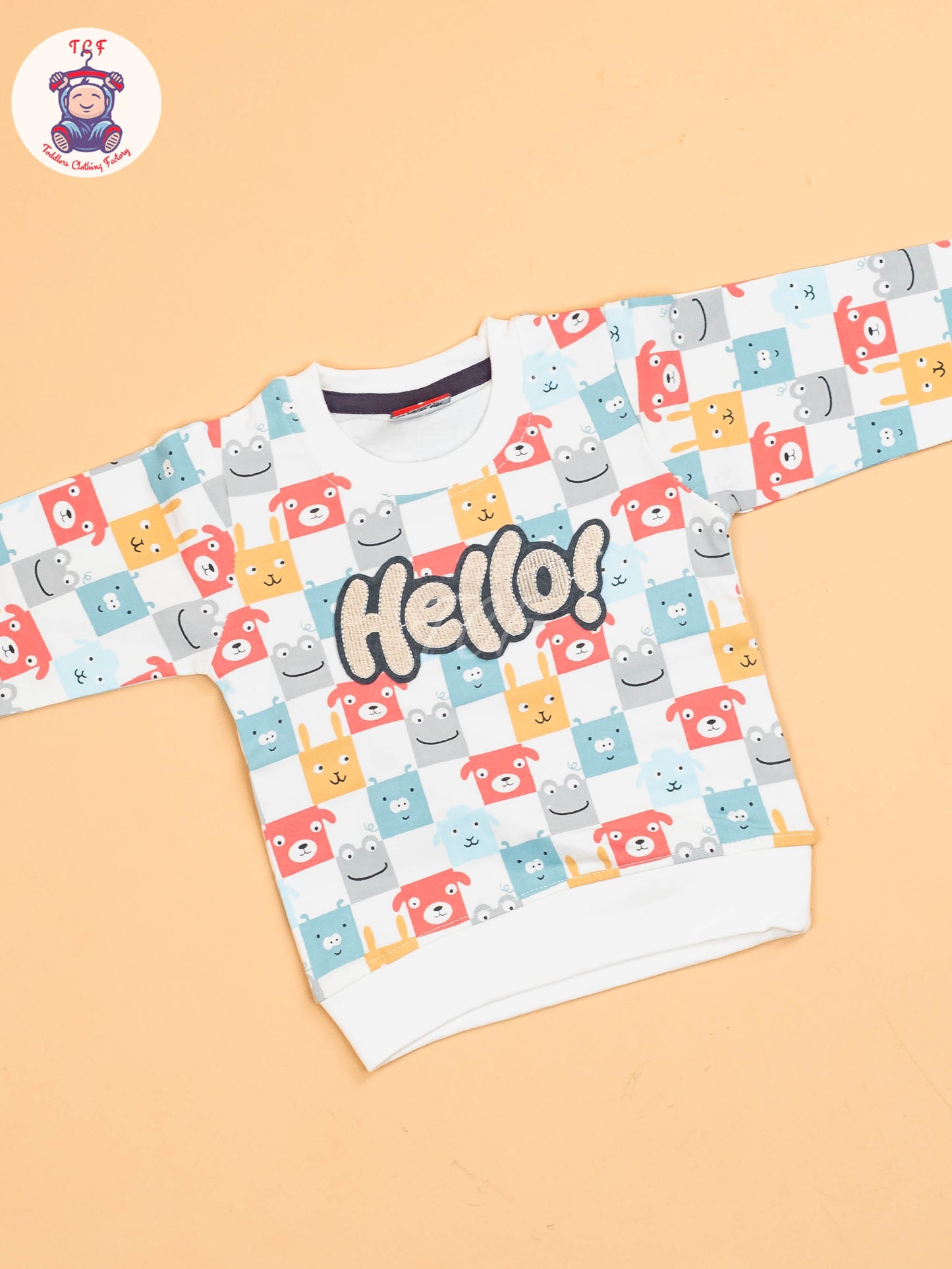 White & Light Blue- T-Shirts