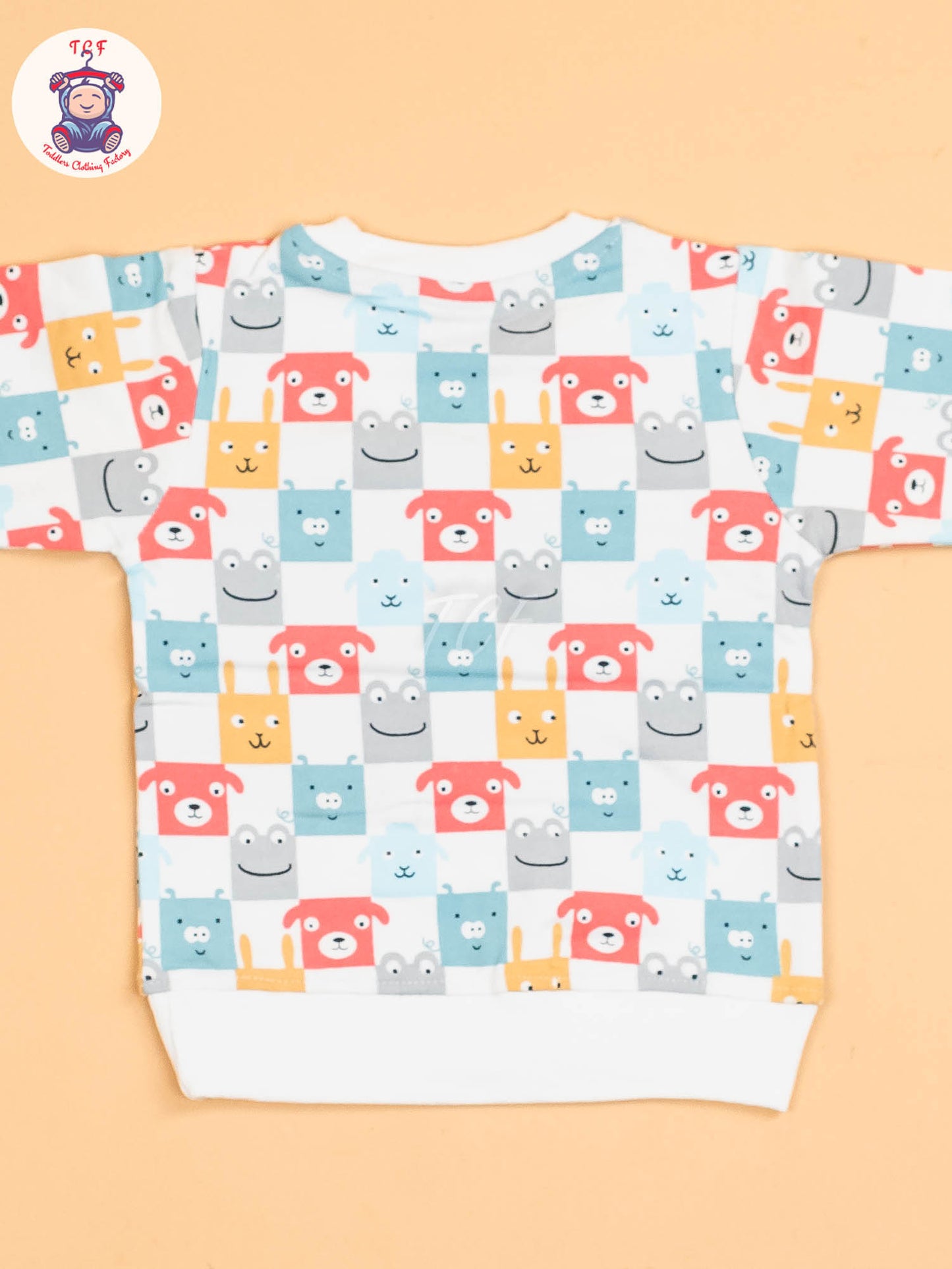 White & Light Blue- T-Shirts