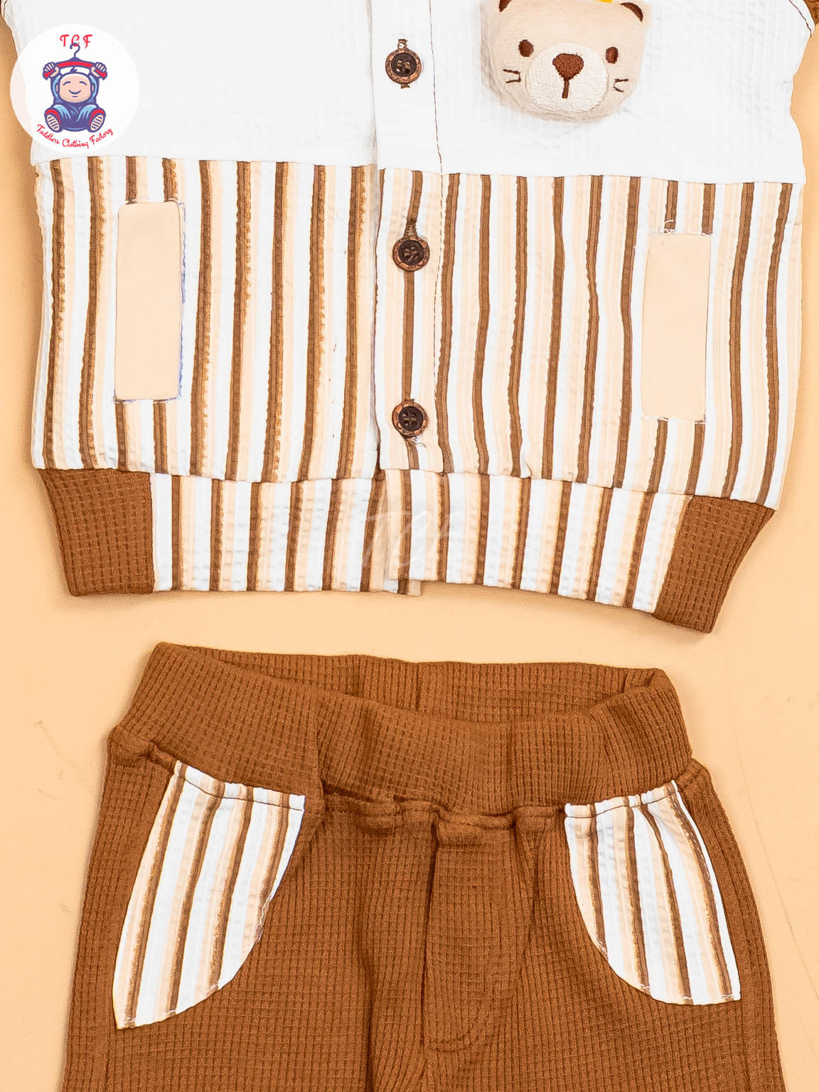 Brown - Boys Shirts & Shorts