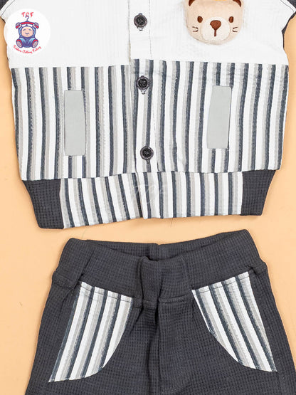 Grey - Boys Shirts & Pants