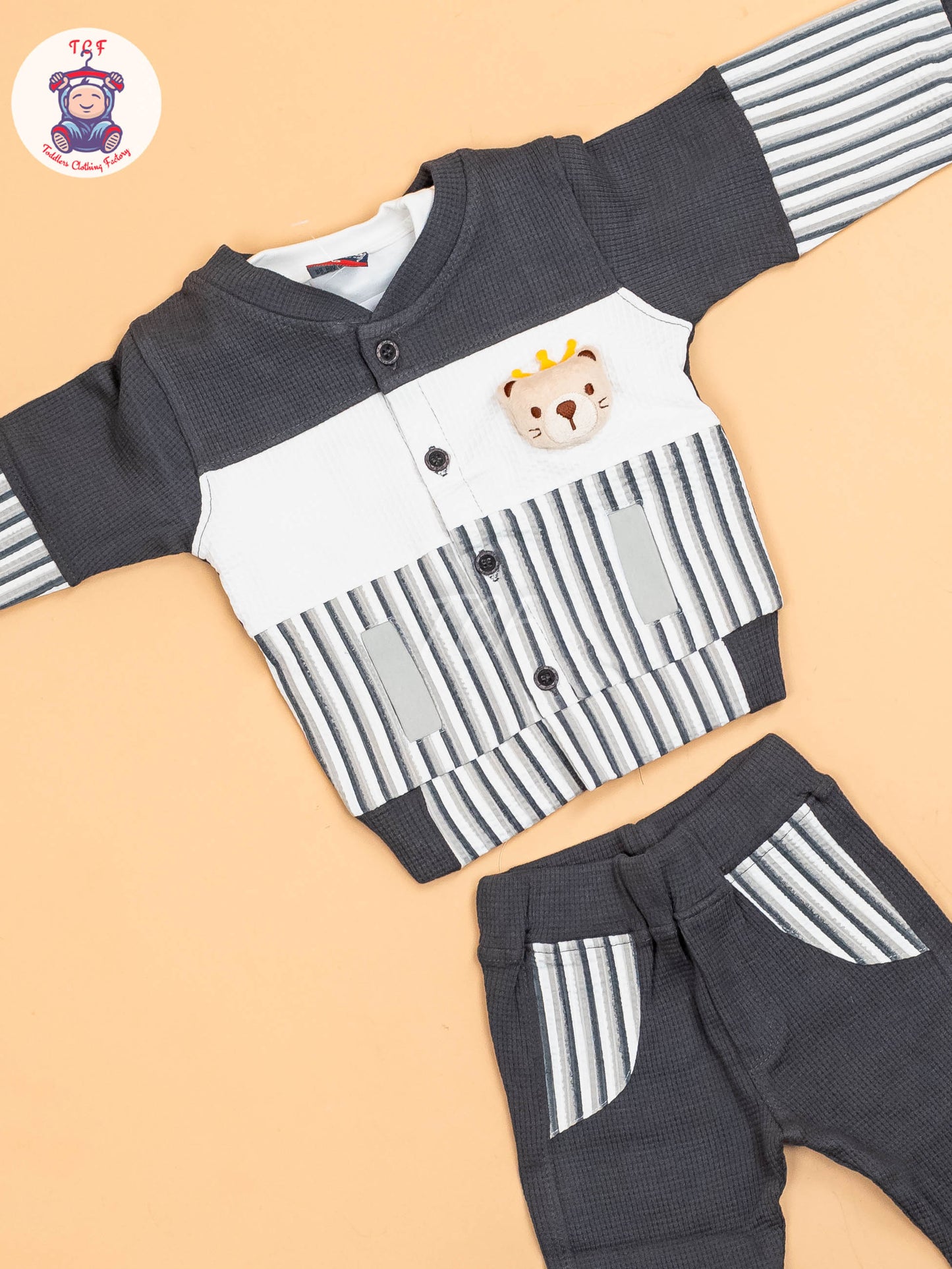 Grey - Boys Shirts & Pants
