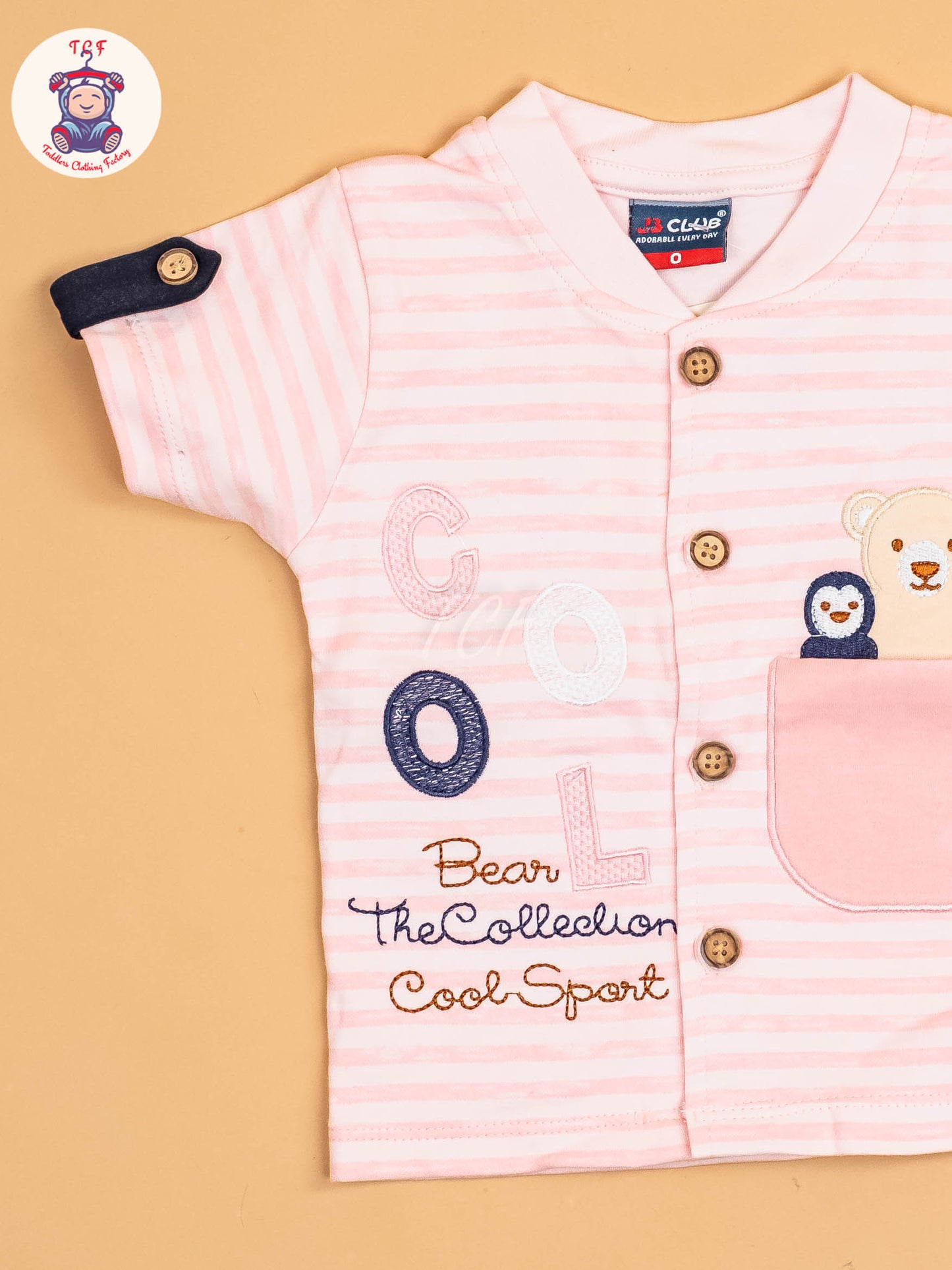 Light Pink & Gaey - T-Shirts & Shorts