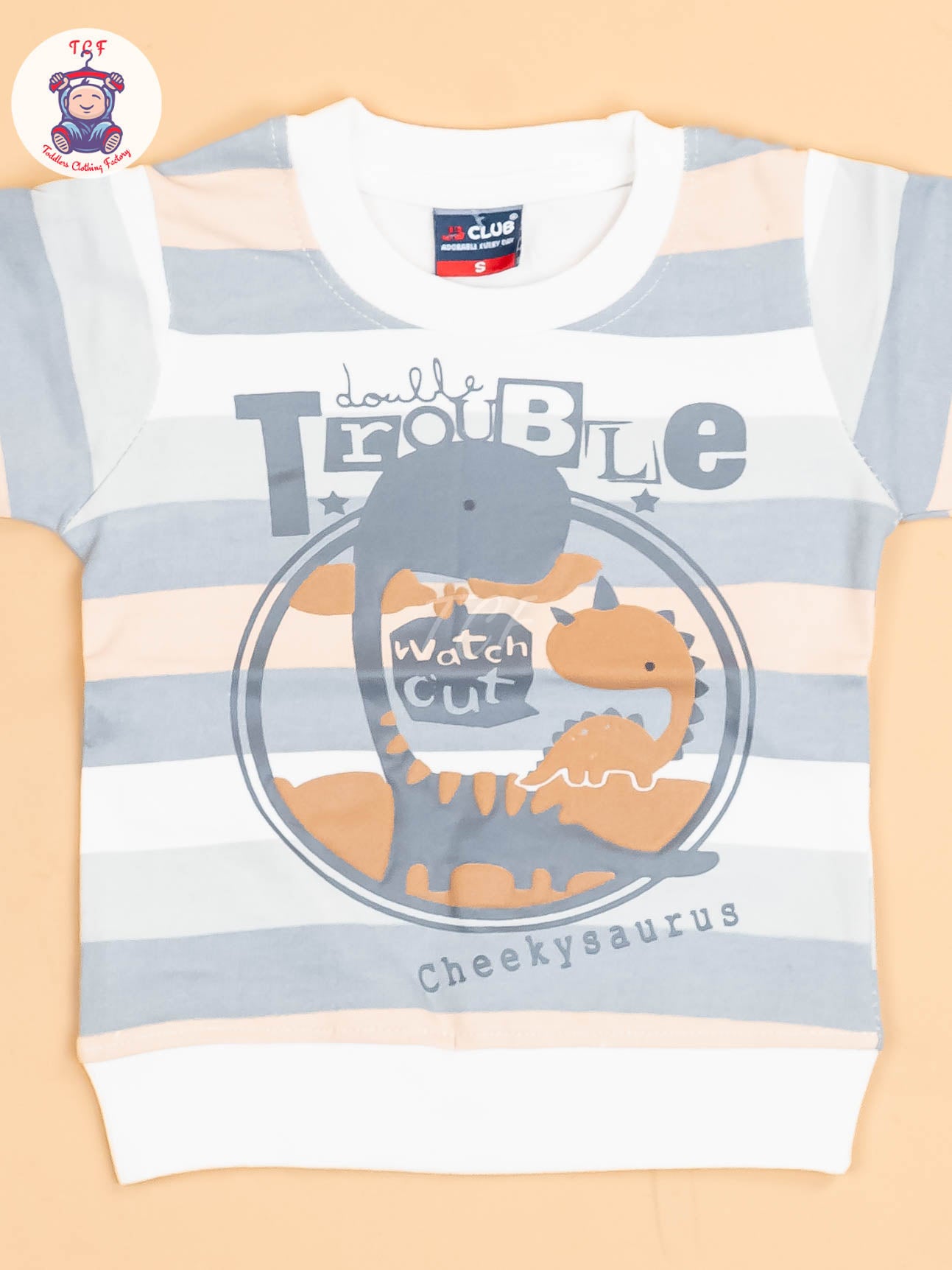 White & Gaey- T-Shirts