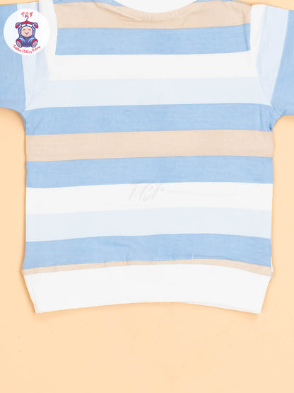 White & Blue - T-Shirts