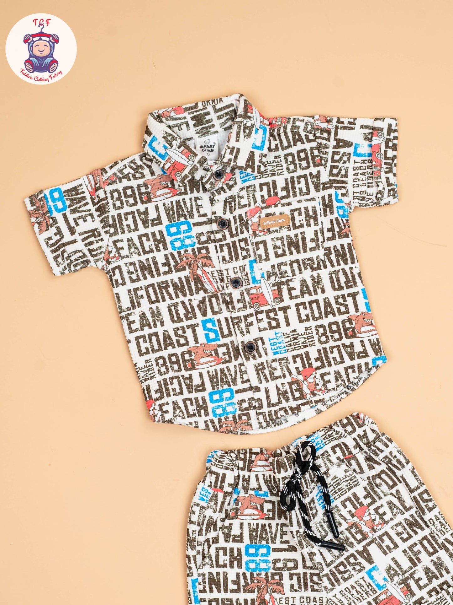 Brown-Shirts & Shorts