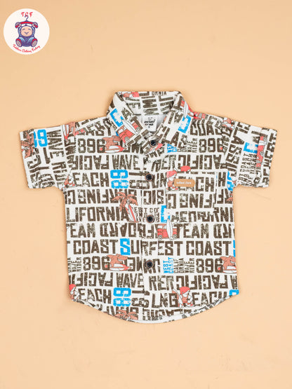Brown-Shirts & Shorts