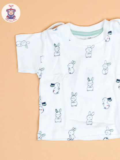 White & Pista Green - Jumpsuits