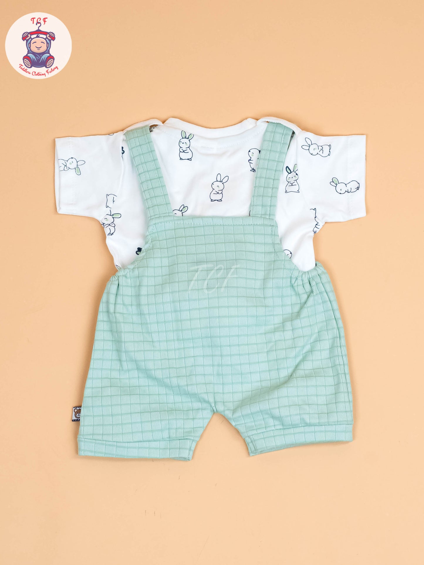 White & Pista Green - Jumpsuits