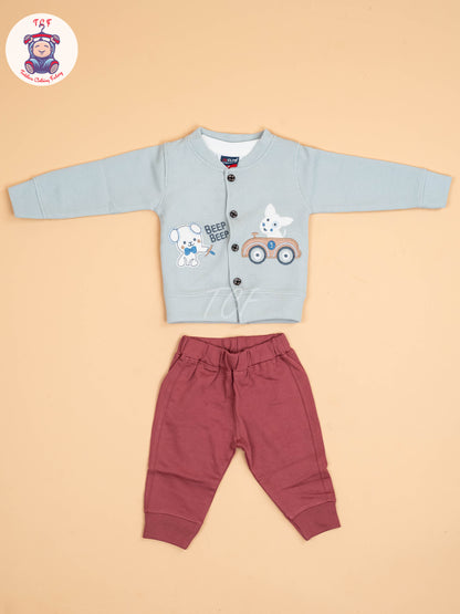 Grey & Rust - Shirts & Pants