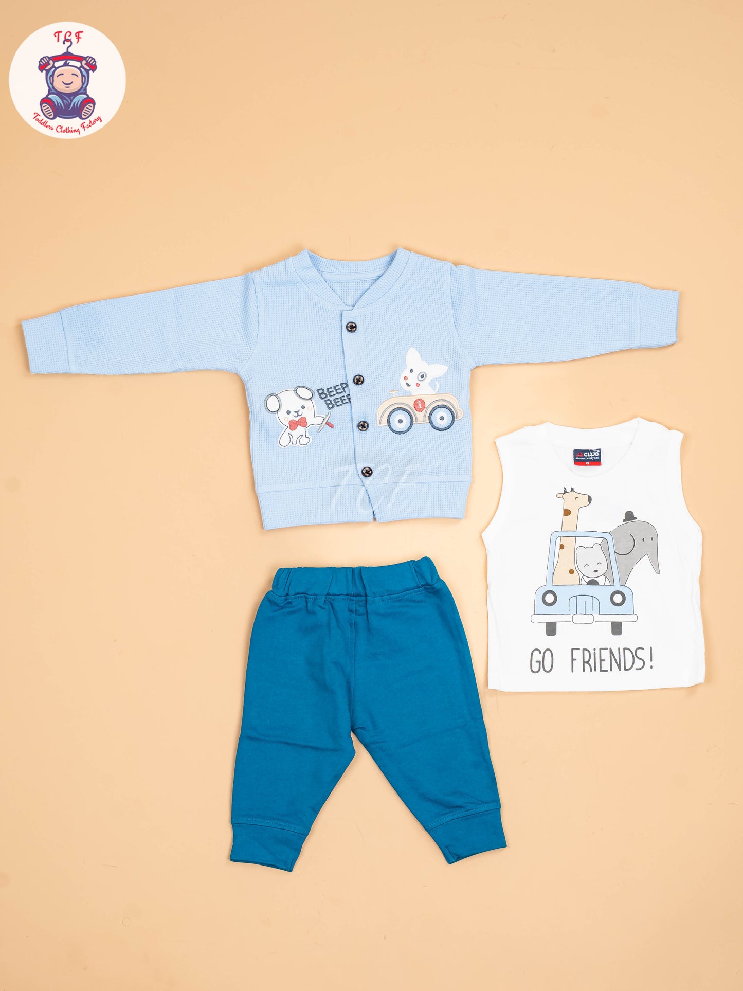 Blue - Shirts & Pants