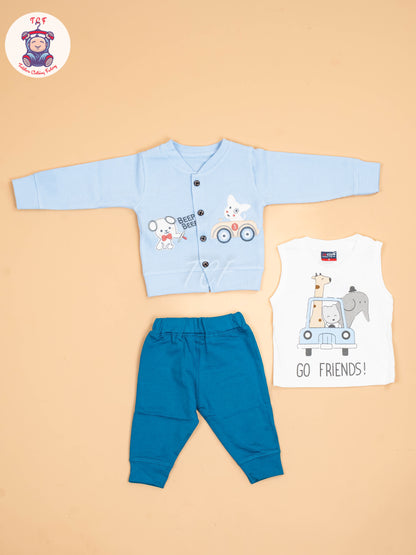 Blue - Shirts & Pants